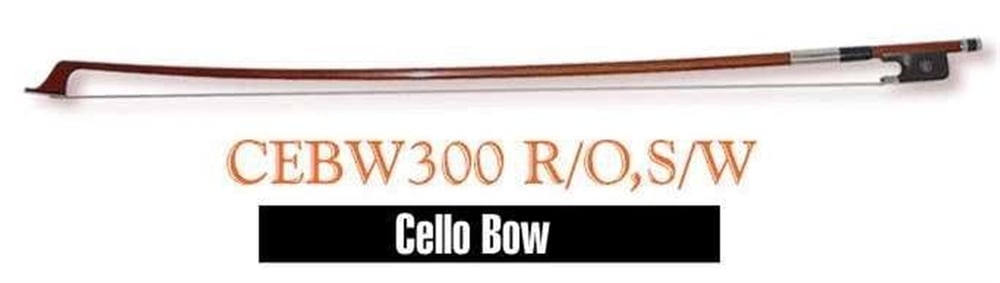 Valencia CEBW300 Çello Arşesi (4/4, Sedef Detaylı)