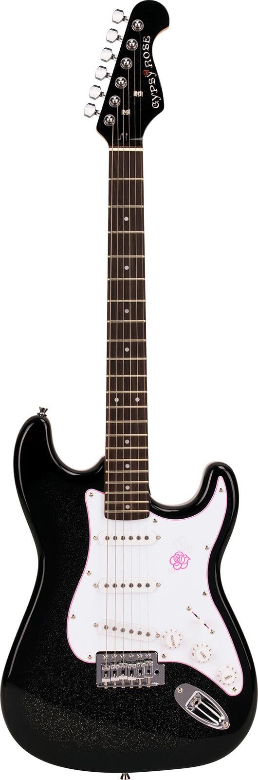 Valencia GRE1KCBK Elektro Gitar Gypsy Rose  Set