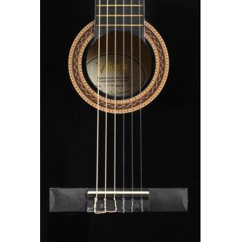 Valencia VC104TCBK Klasik Gitar Siyah Cutaway Sap Çelikli 4/4