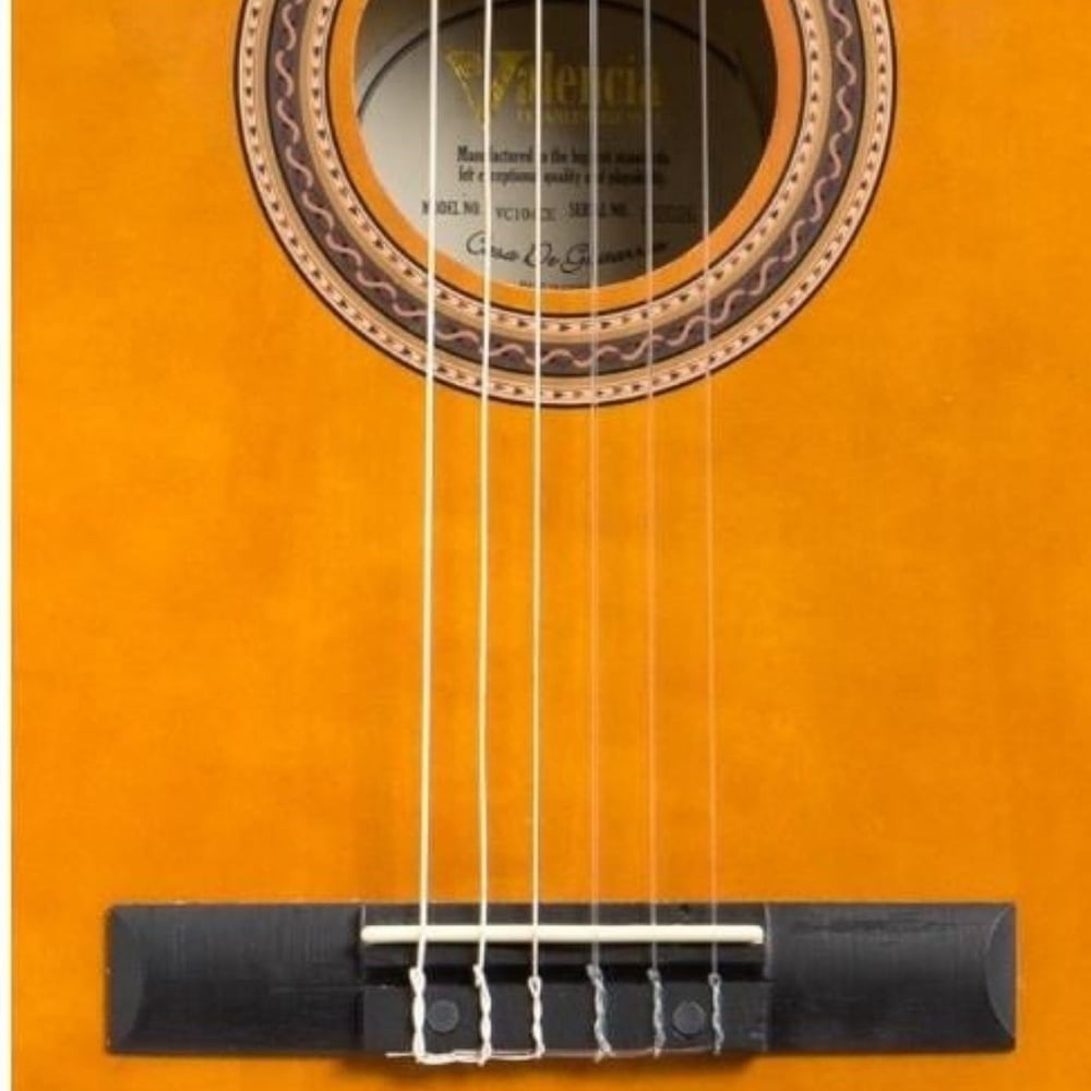 Valencia VC104TCVT Elektro Klasik Gitar 4/4 Naturel Sap Çelikli