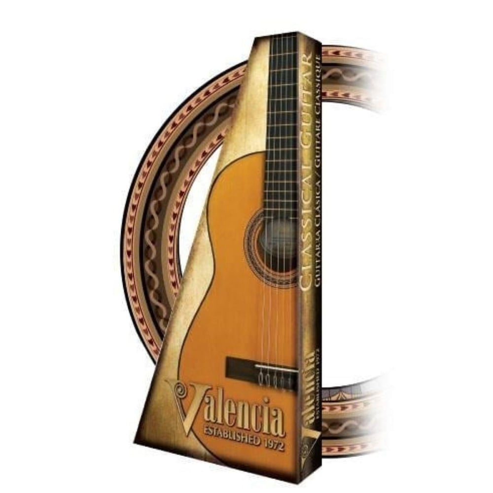 Valencia VC104TCVT Elektro Klasik Gitar 4/4 Naturel Sap Çelikli