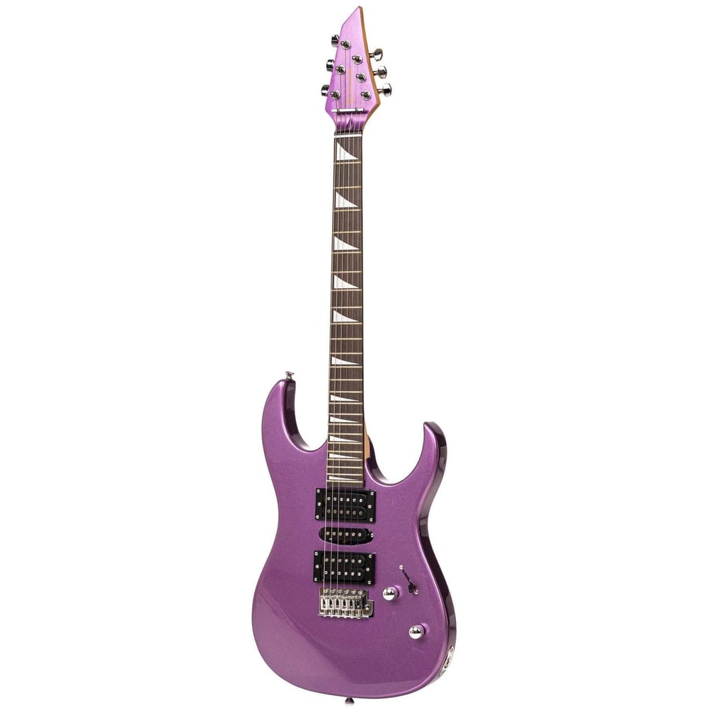 Zoppran Carneville Black Diamond Series BD200PP Mor Elektro Gitar