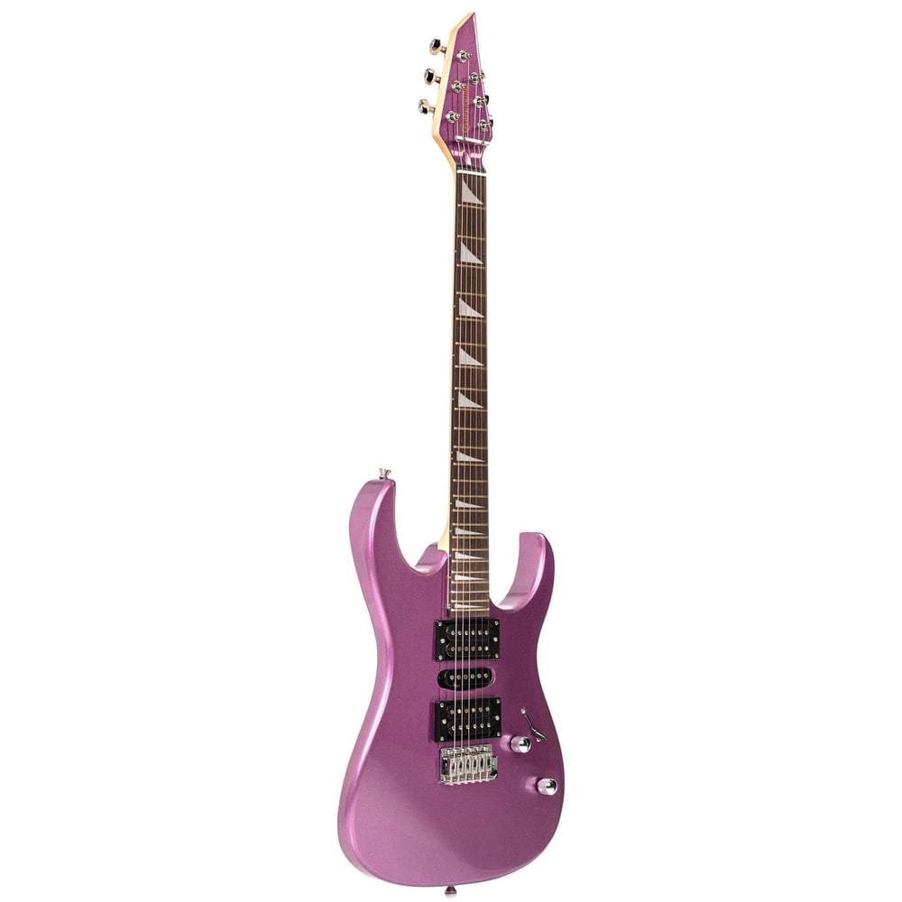 Zoppran Carneville Black Diamond Series BD200PP Mor Elektro Gitar