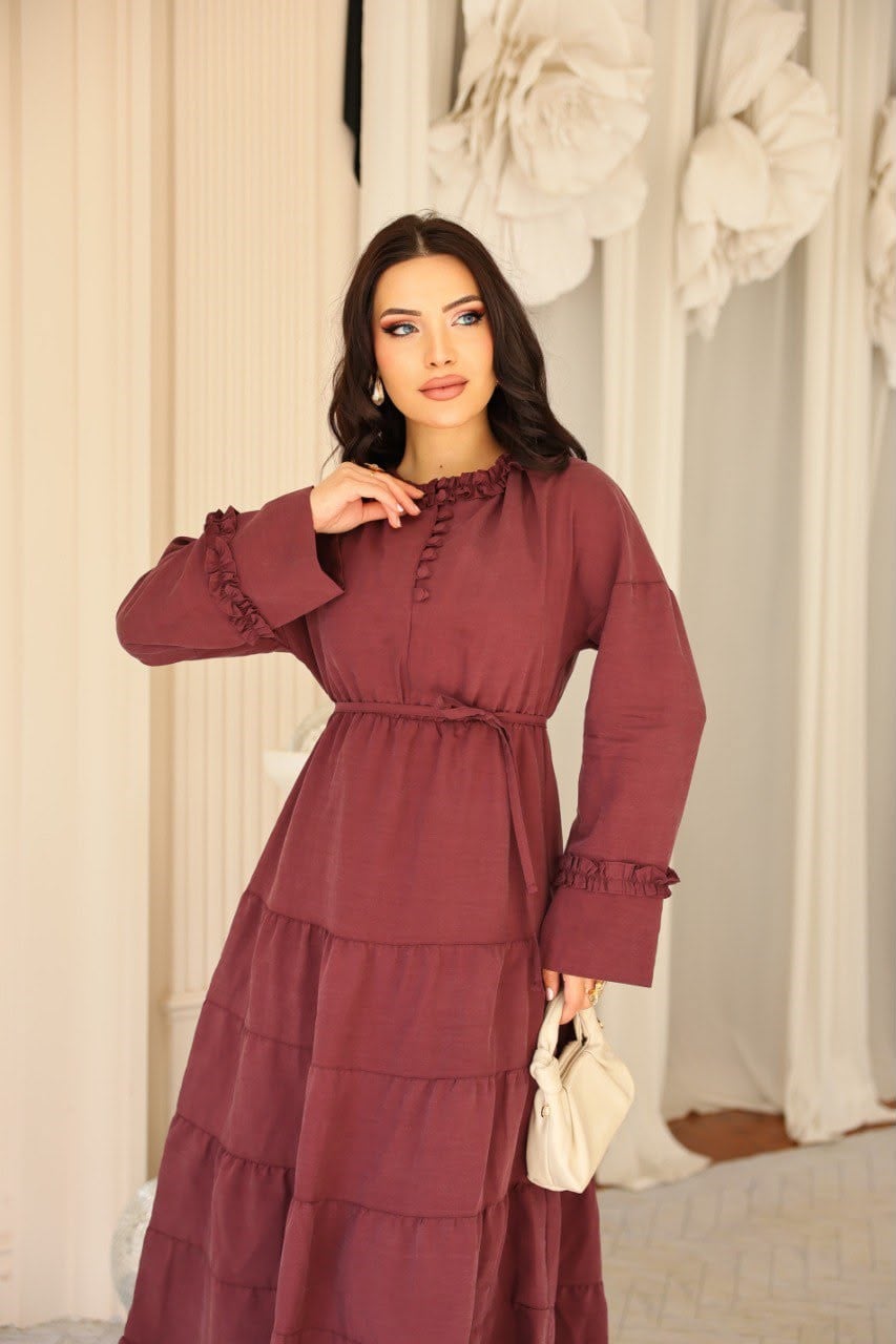 ELBİSE Bordo