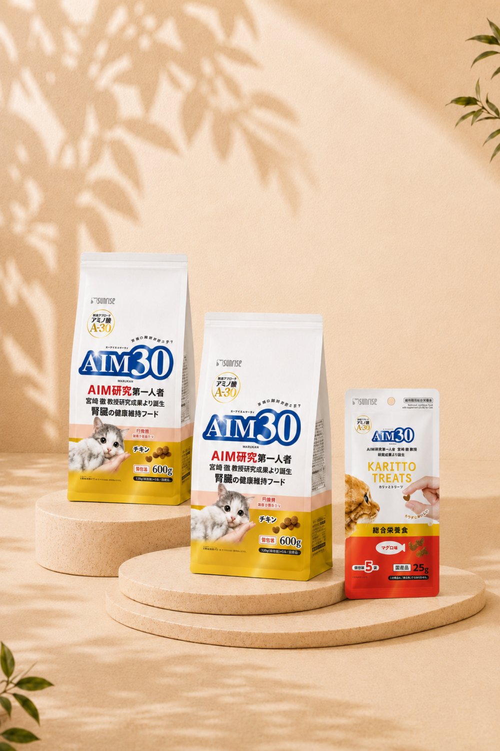 2'li AIM30 YAVRU KEDİ MAMASI TAVUKLU, MULTİVİTAMİN HEDİYELİ