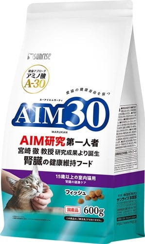 AIM30 +15 YAŞLI KEDİ MAMASI BALIKLI