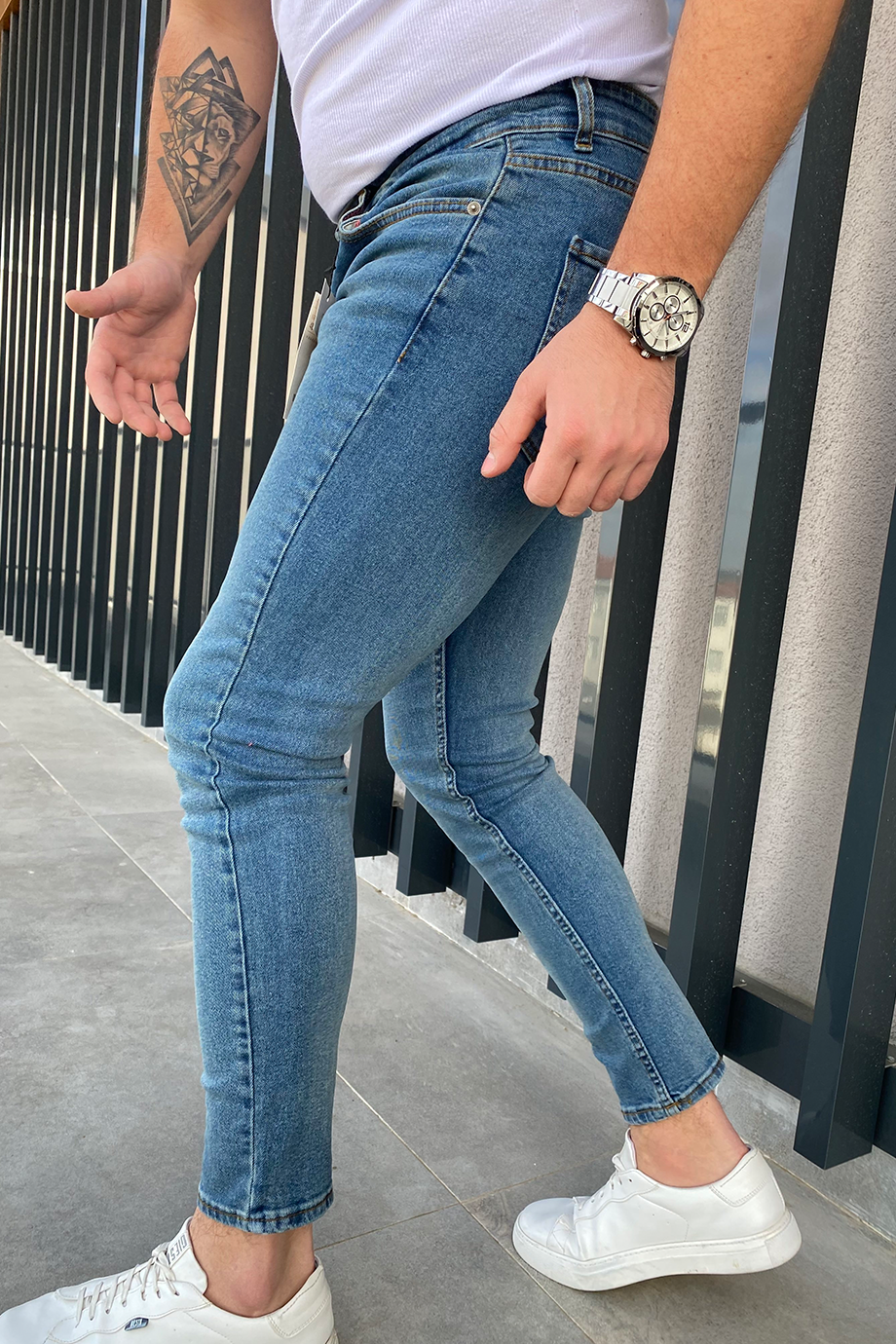 ÖZEL TON SLİM-FİT KOT PANTALON