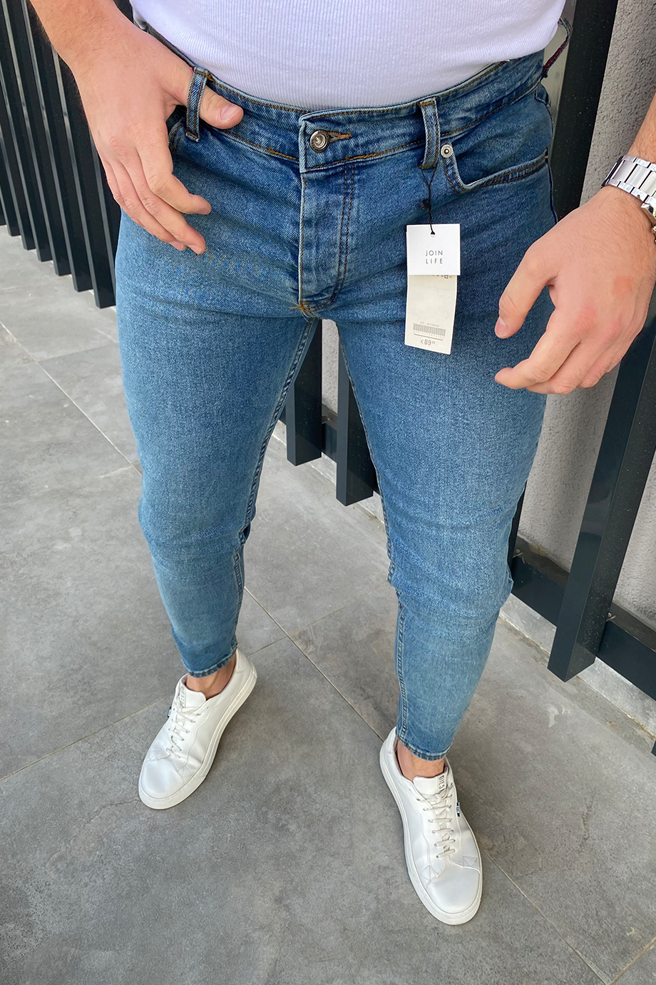 ÖZEL TON SLİM-FİT KOT PANTALON