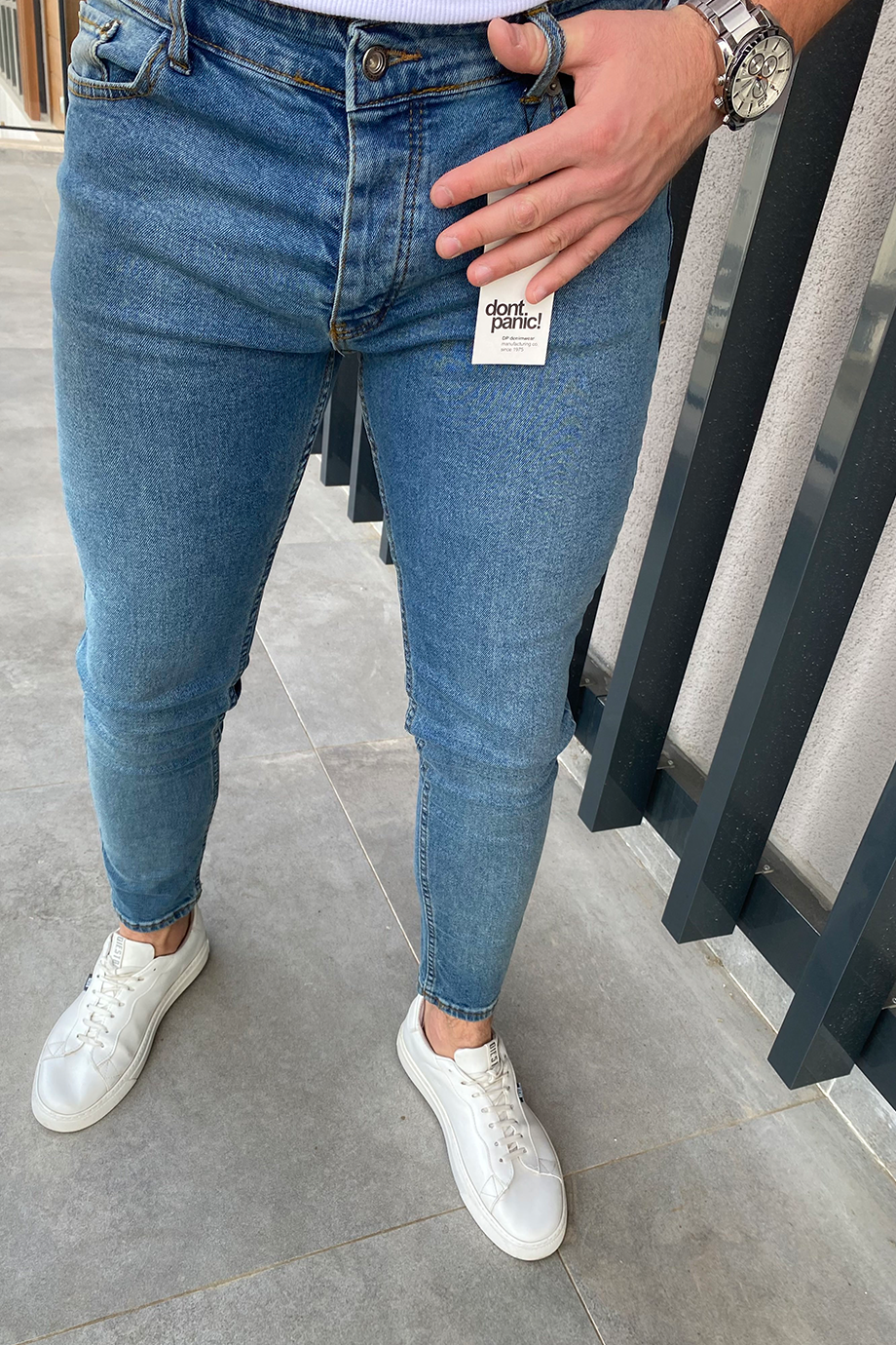 ÖZEL TON SLİM-FİT KOT PANTALON