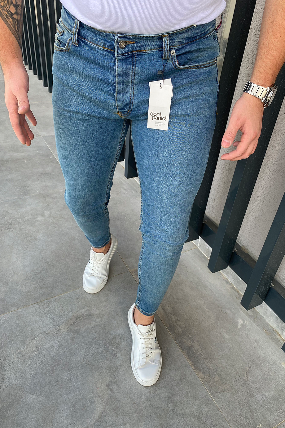 ÖZEL TON SLİM-FİT KOT PANTALON