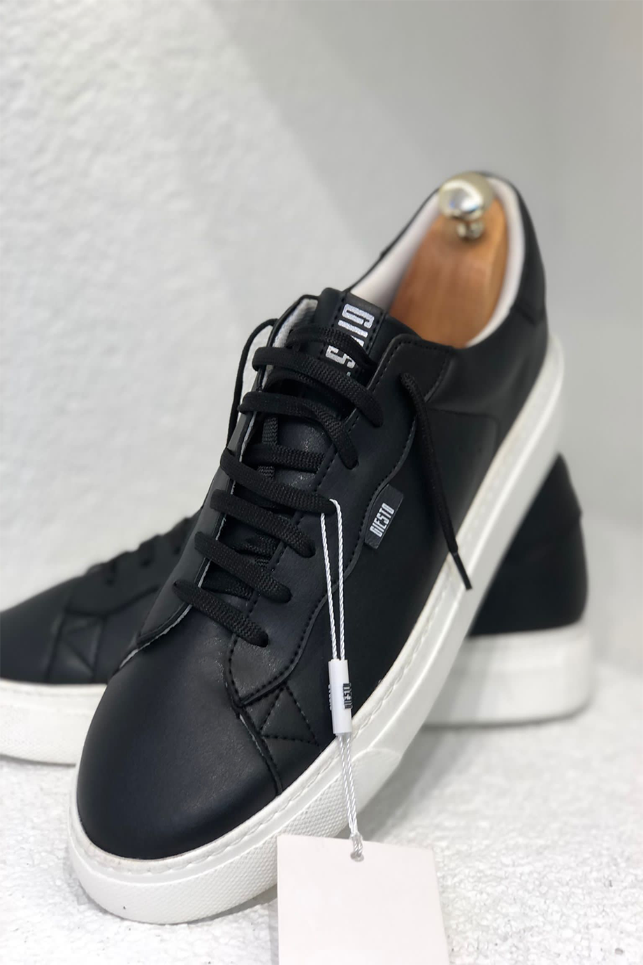 SİYAH BASİC DERİ AYAKKABI