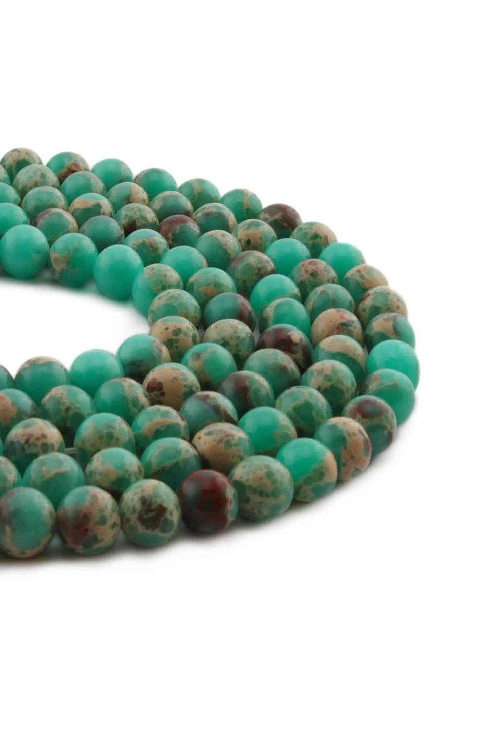 Agalmatolite Taşı Küre Kesim Parlak 8mm Doğal Taş Dizi
