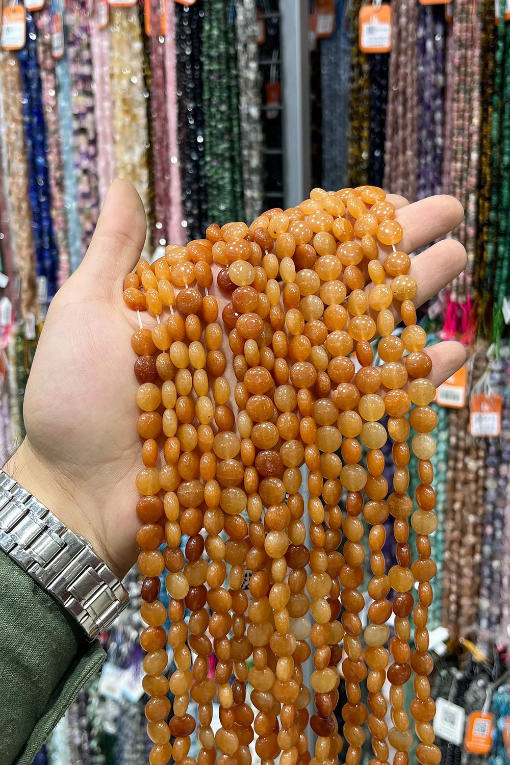 Akik Doğal Taş Parlak Kahverengi Küre Faset Kesim 10mm Dizi