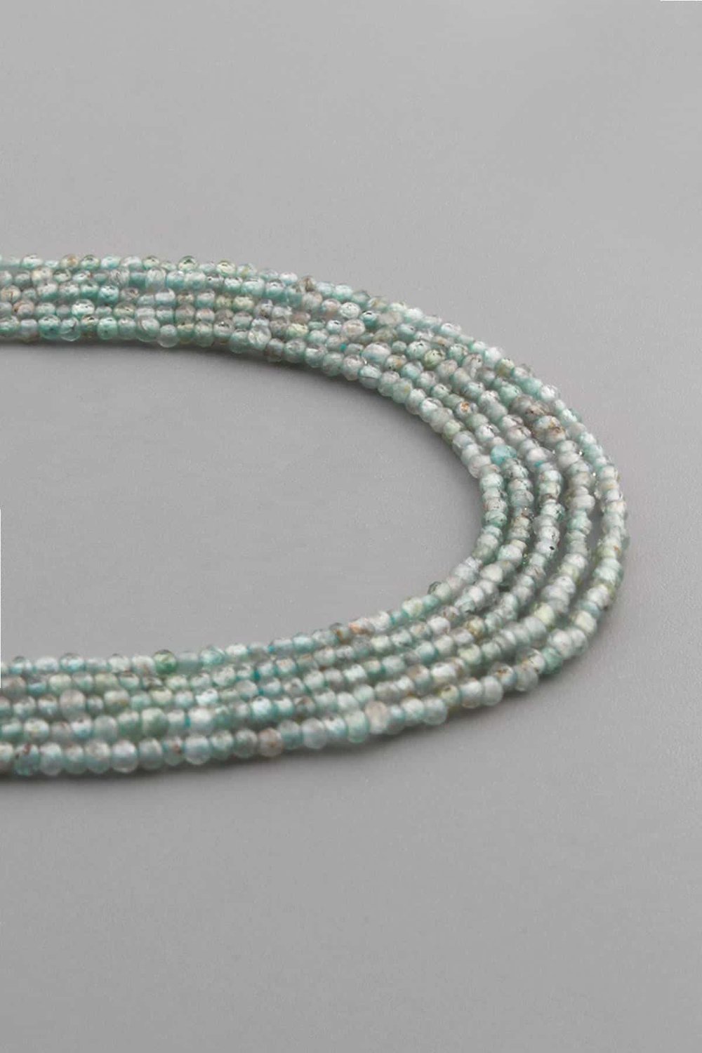 Akuamarin Taşı Küre Kristal Kesim Parlak 2mm Doğal Taş Dizi