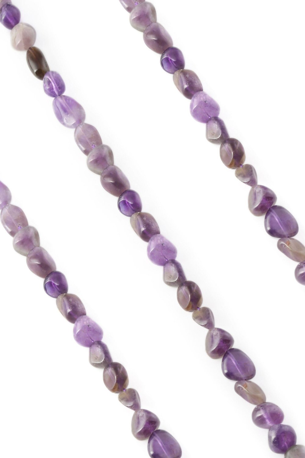 Ametist Doğal Taş Tımbıl Kesim 6x8mm Dizi