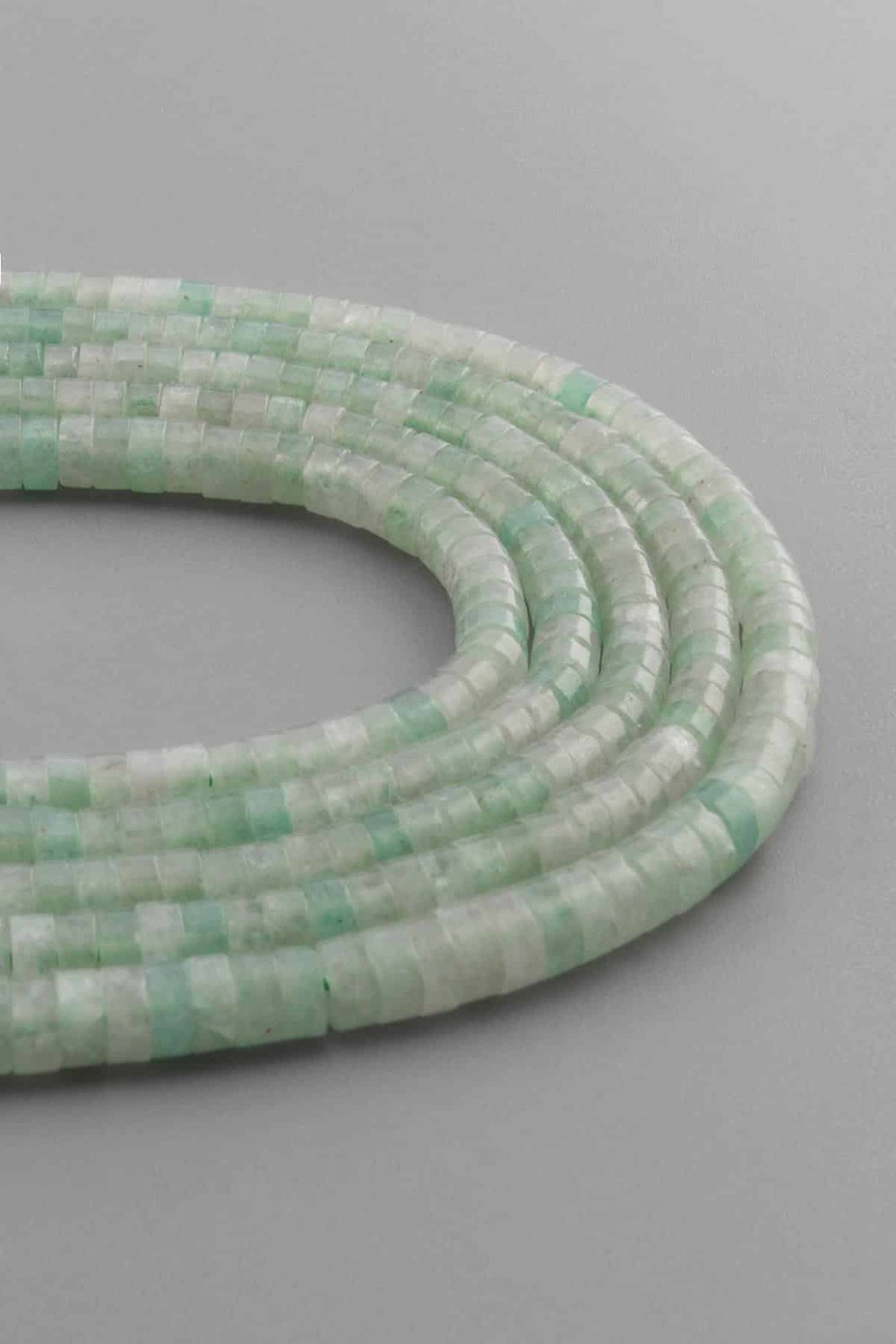 Aventurine Natural Stone Shiny Green Dore Cut 4x2mm String Of Beads