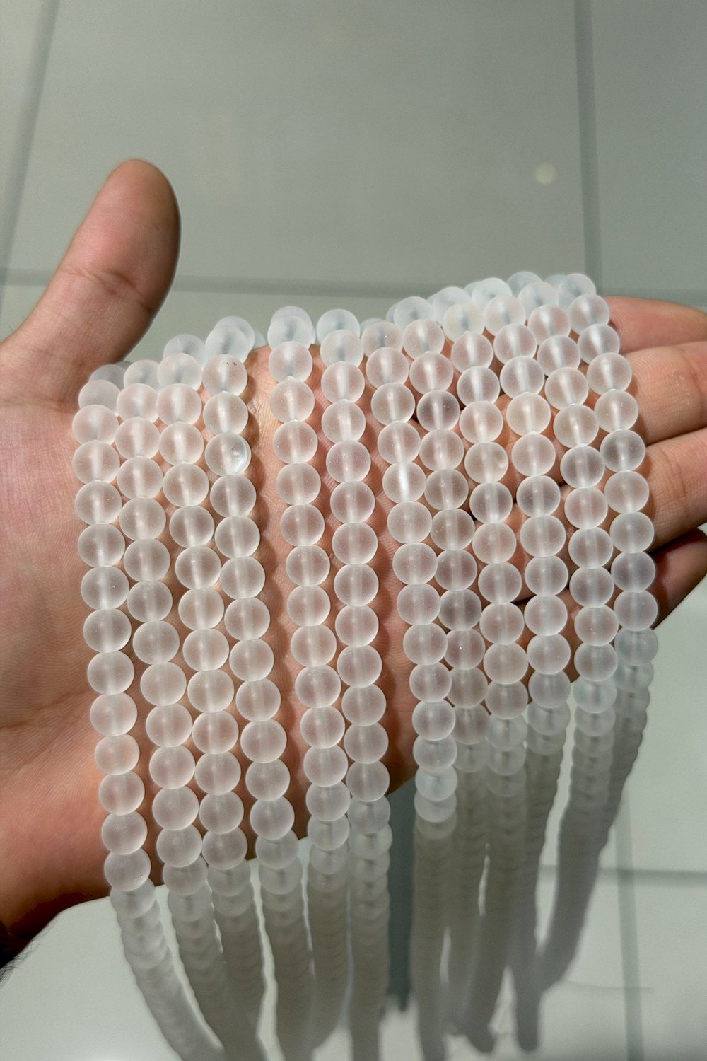 Cam Küre Kesim Mat 8mm Dizi