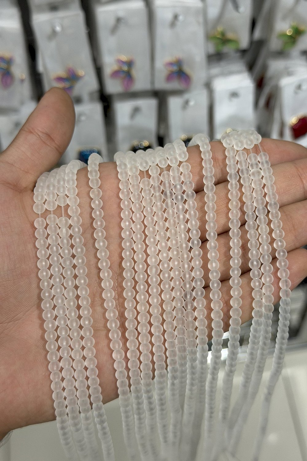 Cam Şeffaf Küre Kesim Mat Şeffaf 4mm Dizi