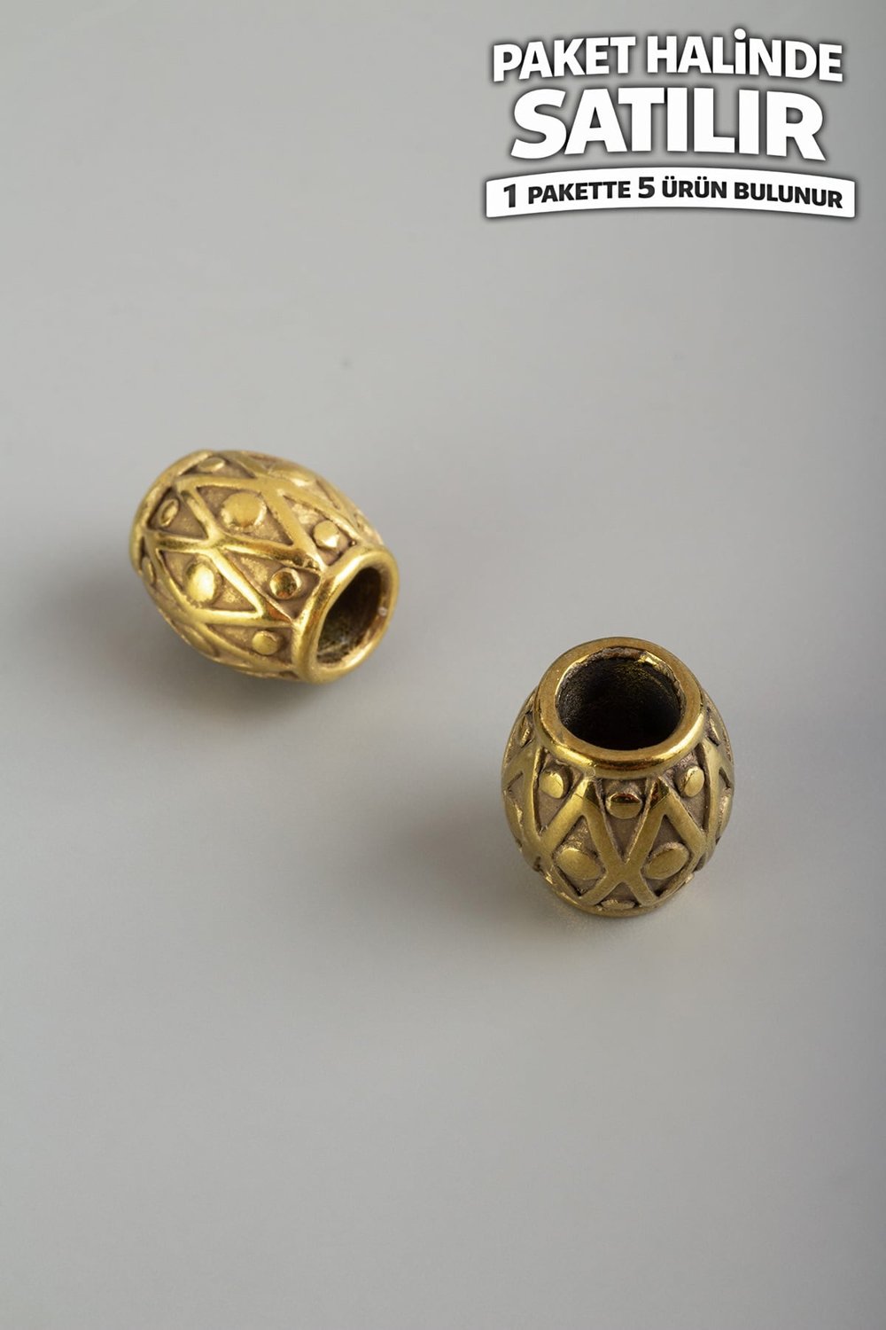 Çelik Ara Aparat Altın 10x11mm 5 PCS