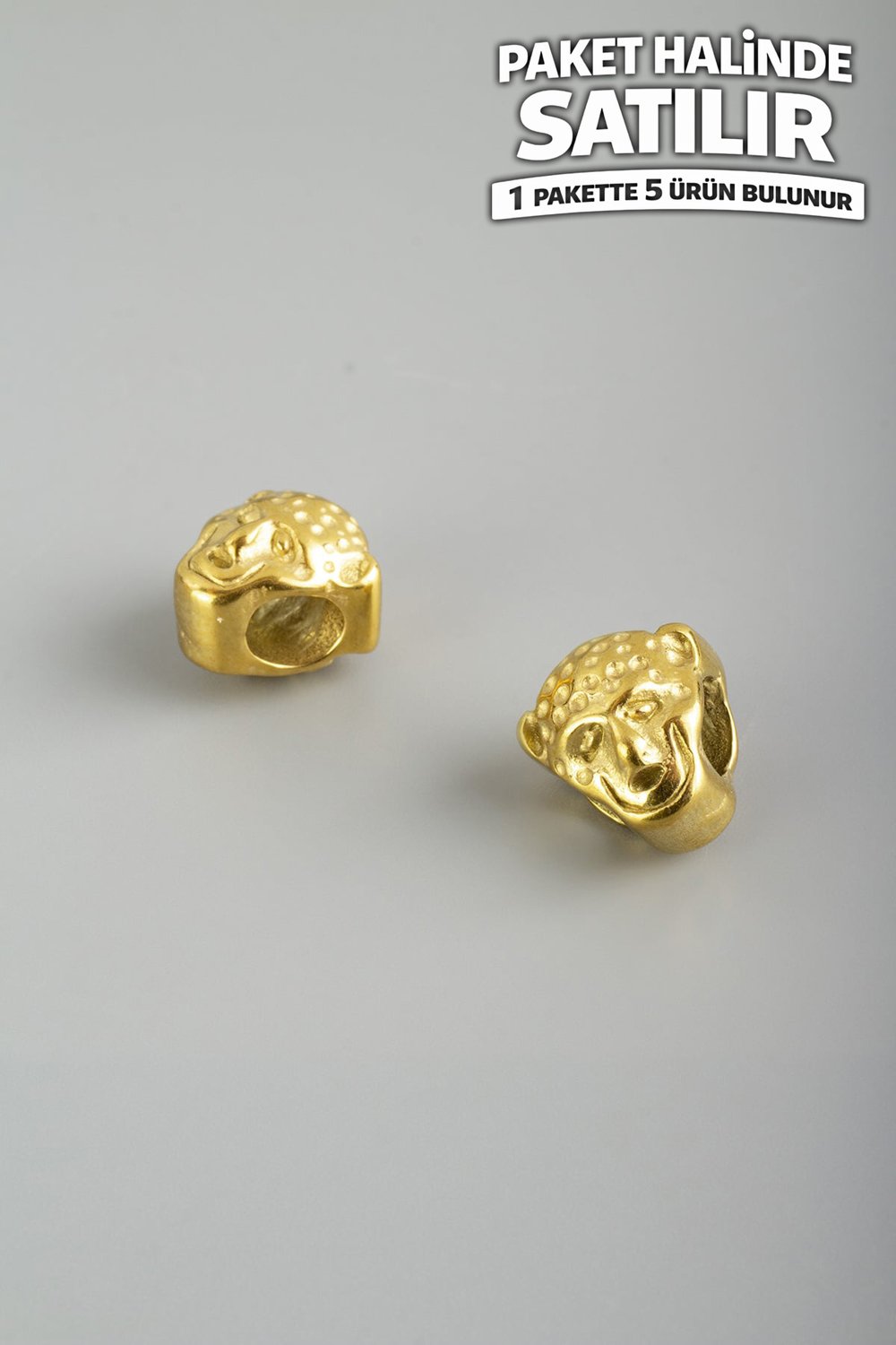 Çelik Ara Aparat Altın 10x11mm 5 PCS
