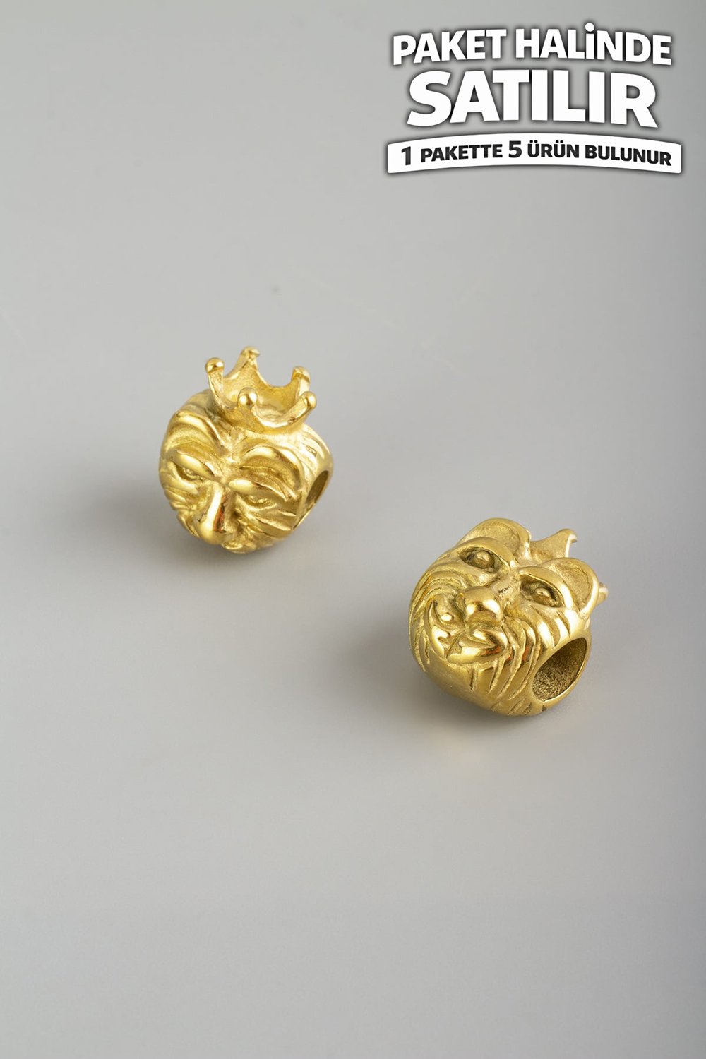 Çelik Ara Aparat Altın 10x11x13mm 5 PCS