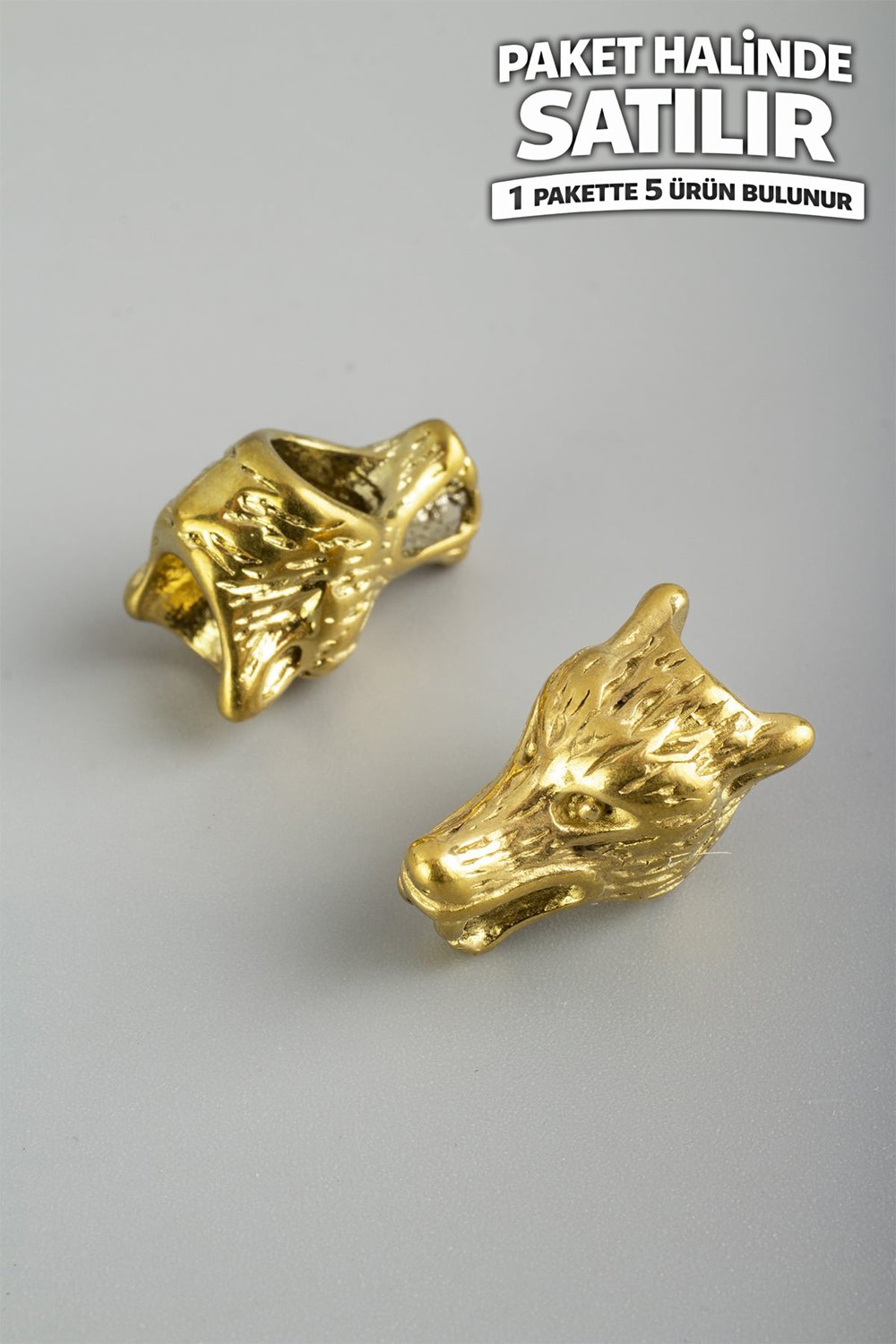 Çelik Ara Aparat Altın 10x12x17mm 5 PCS