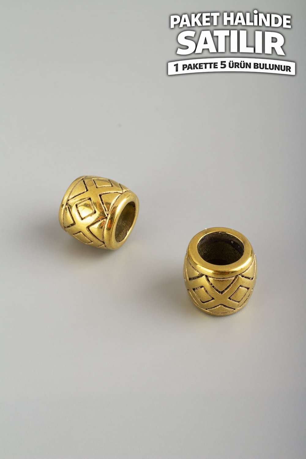 Çelik Ara Aparat Altın 11x12mm 5 PCS