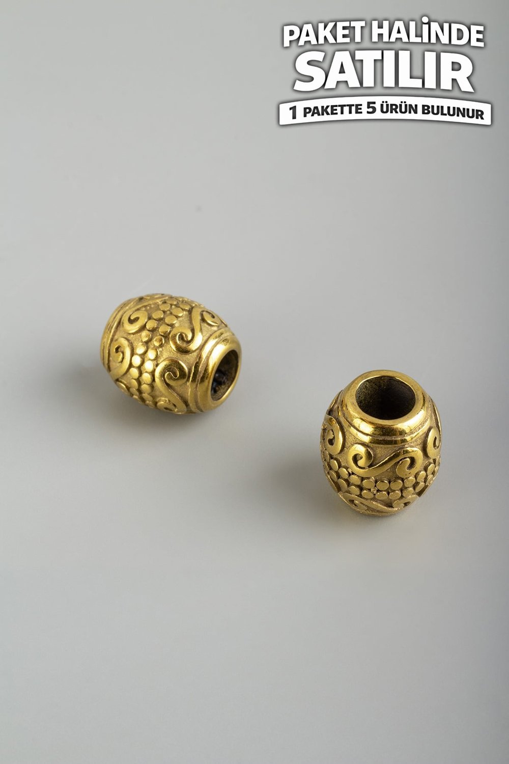 Çelik Ara Aparat Altın 11x12mm 5 PCS
