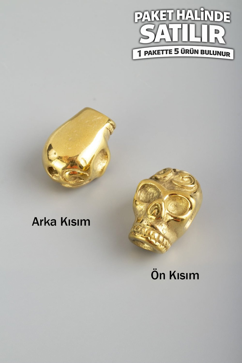 Çelik Ara Aparat Altın 12x20mm 5 PCS