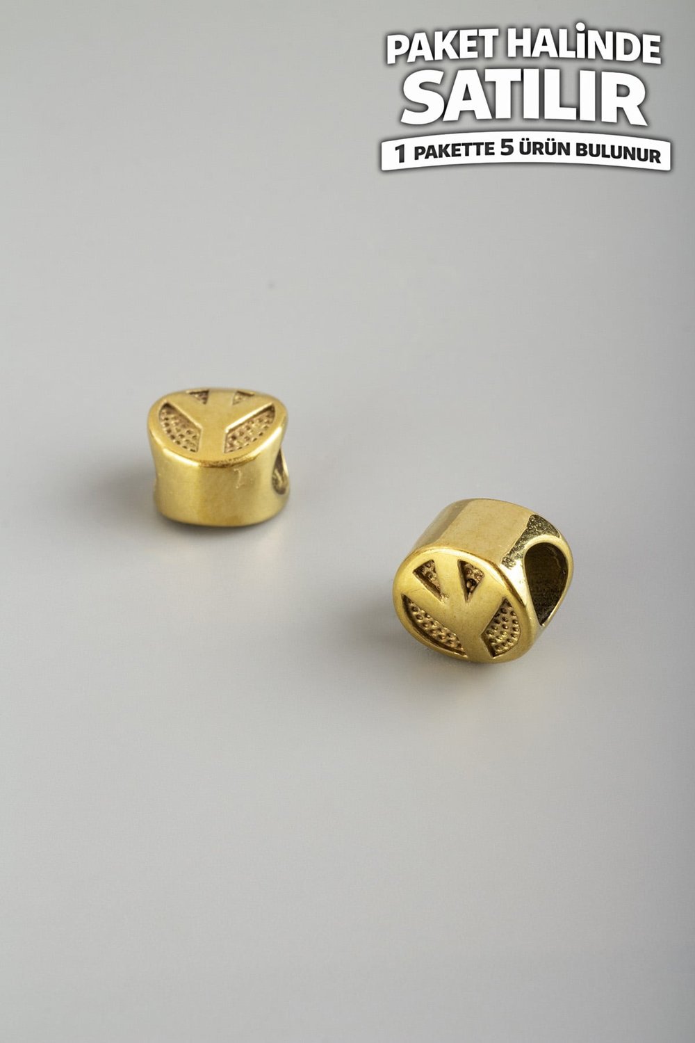 Çelik Ara Aparat Altın 8x10mm 5 PCS