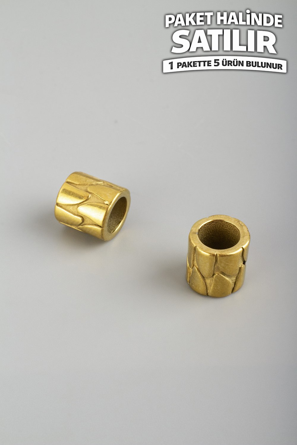 Çelik Ara Aparat Altın 9x10mm 5 PCS