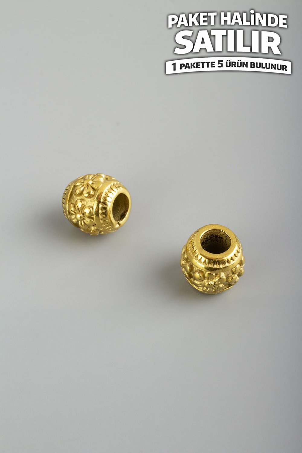 Çelik Ara Aparat Altın 9x10mm 5 PCS