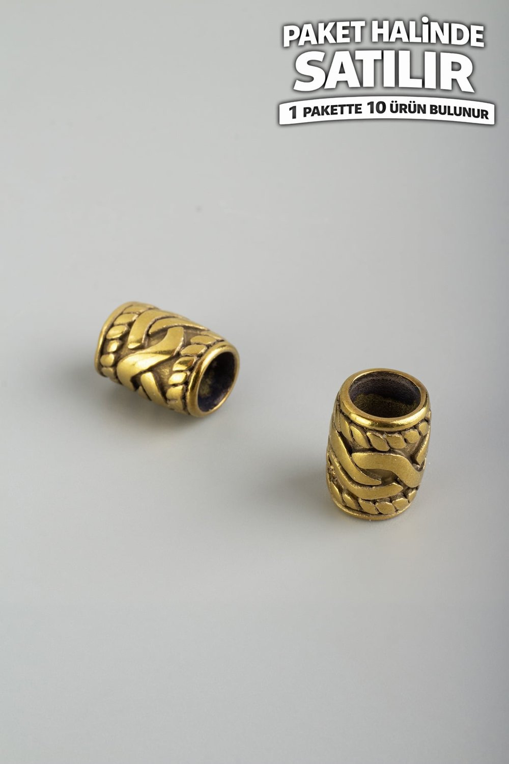 Çelik Ara Aparat Altın 9x12mm 5 PCS