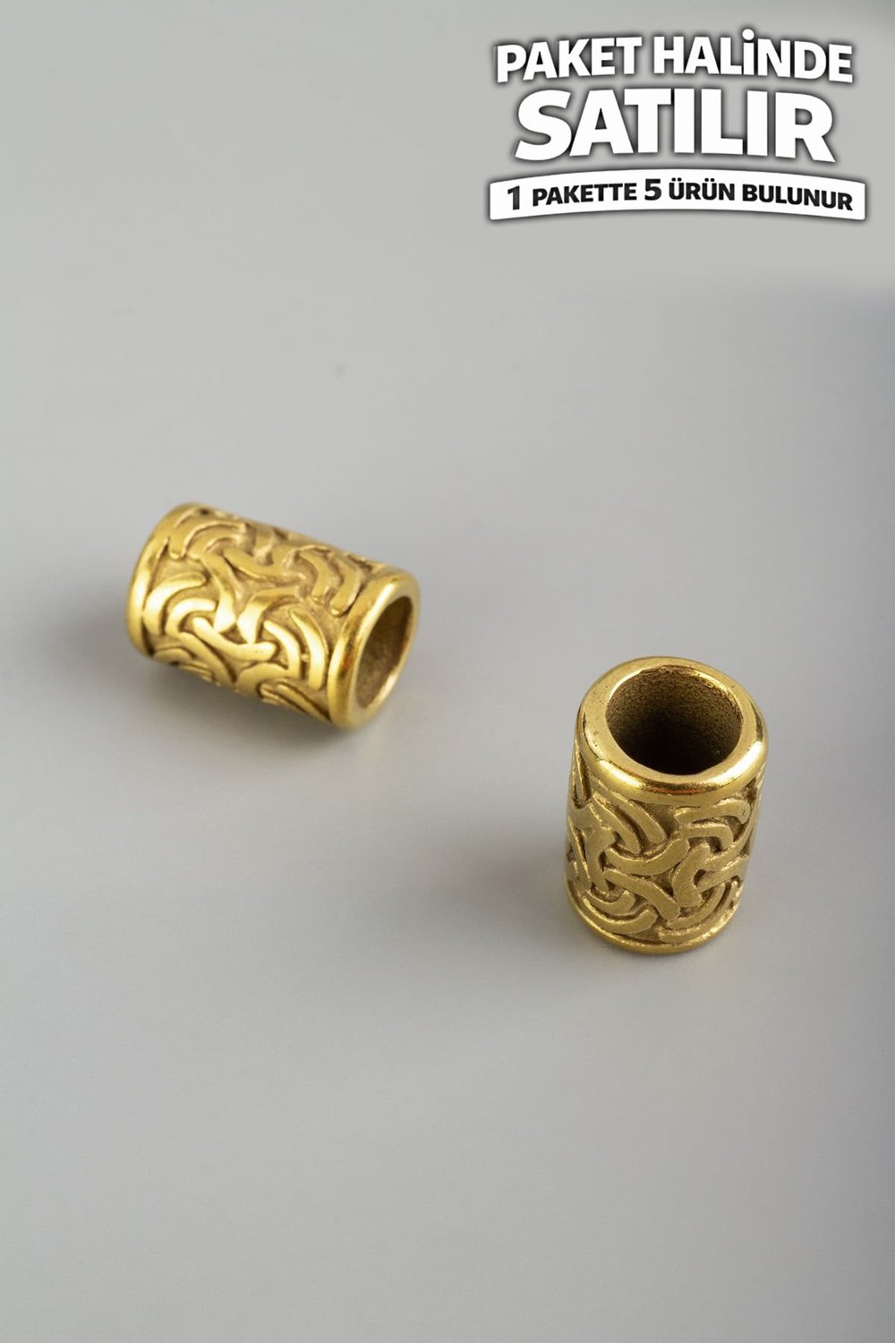 Çelik Ara Aparat Altın 9x13mm 5 Adet