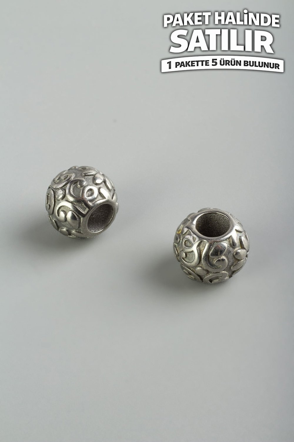 Çelik Ara Aparat Gümüş 10x11mm 5 PCS