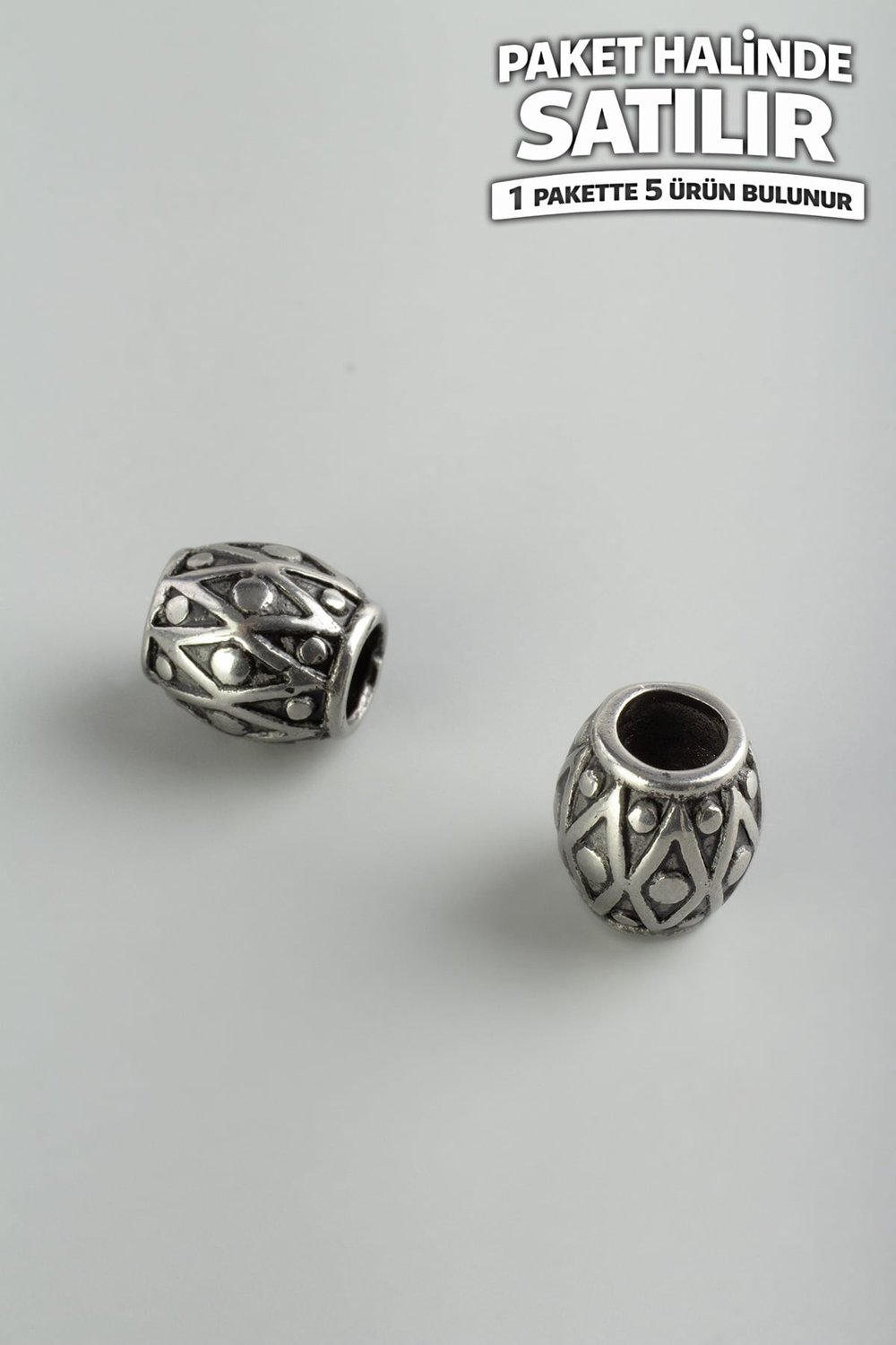 Çelik Ara Aparat Gümüş 10x11mm 5 PCS