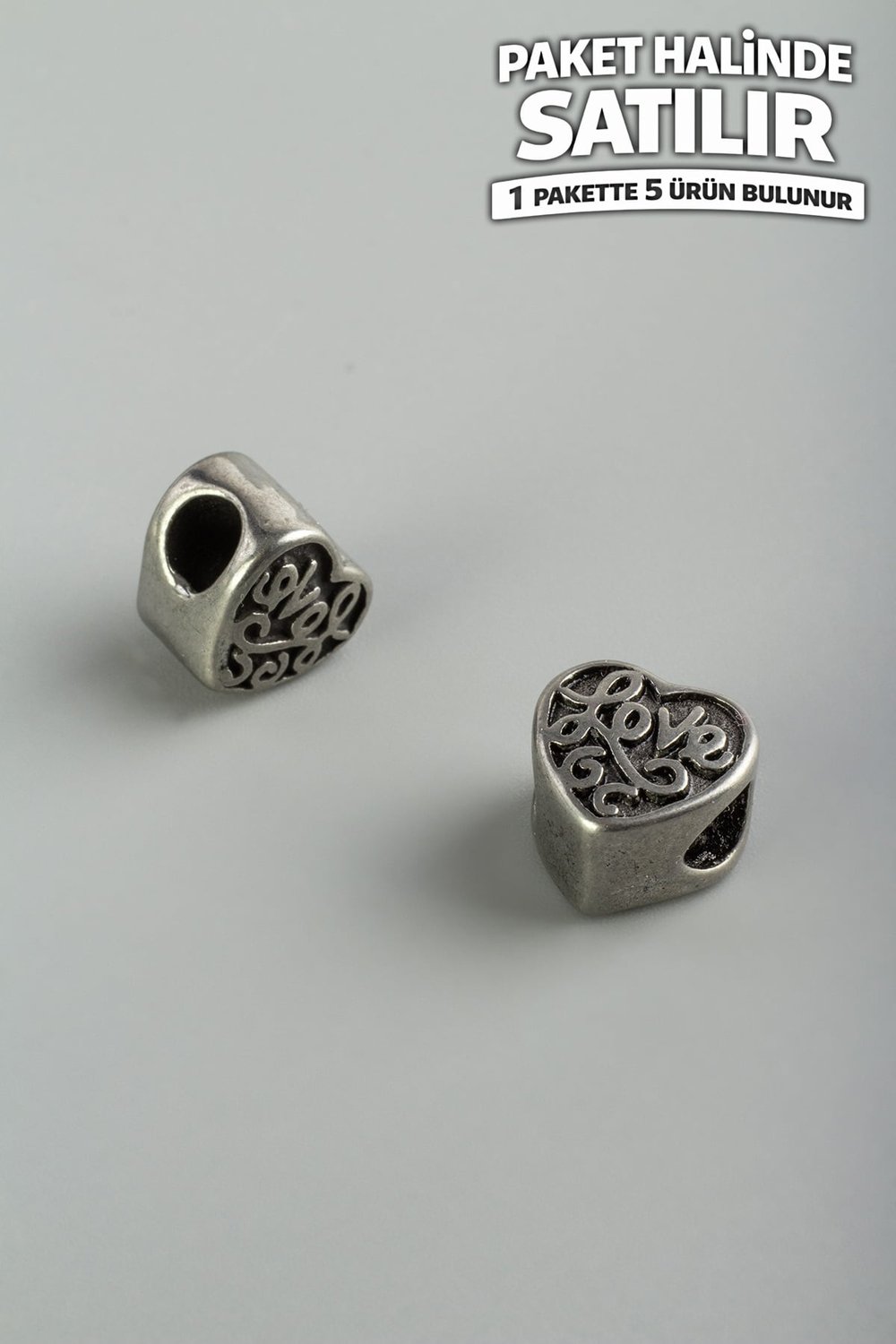 Çelik Ara Aparat Gümüş 10x11mm 5 PCS