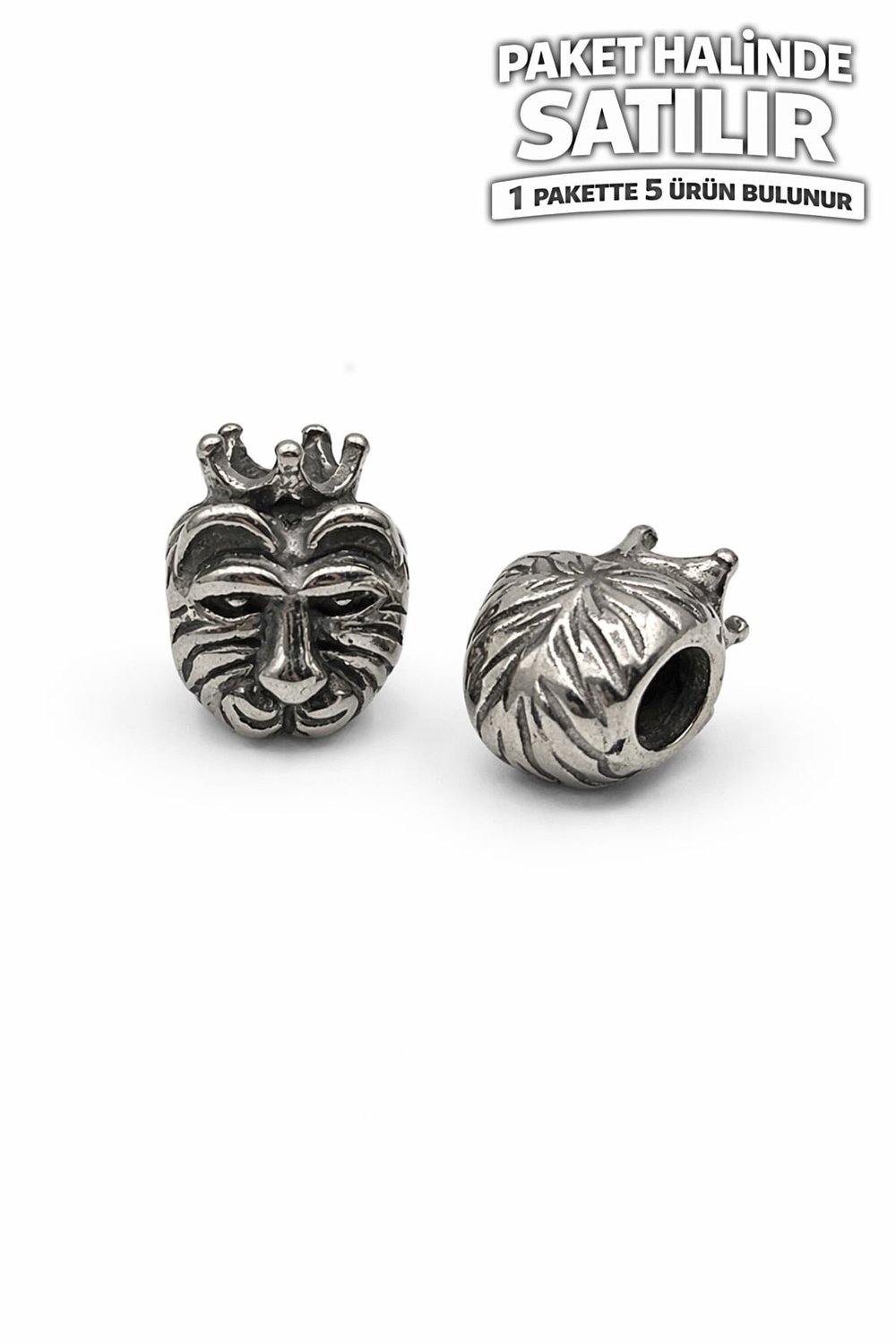 Çelik Ara Aparat Gümüş 10x11x13mm 5 PCS