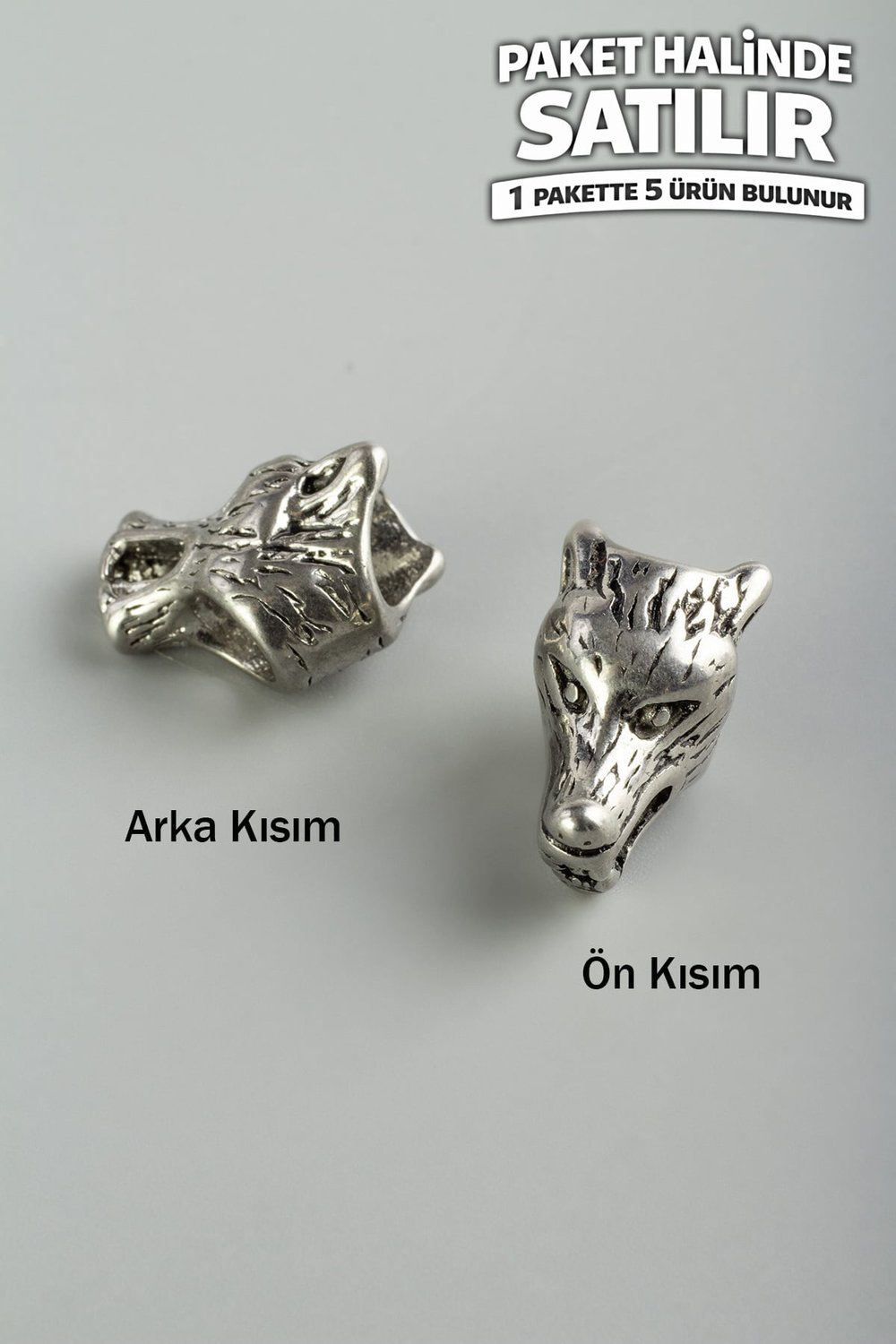 Çelik Ara Aparat Gümüş 10x12x17mm 5 PCS