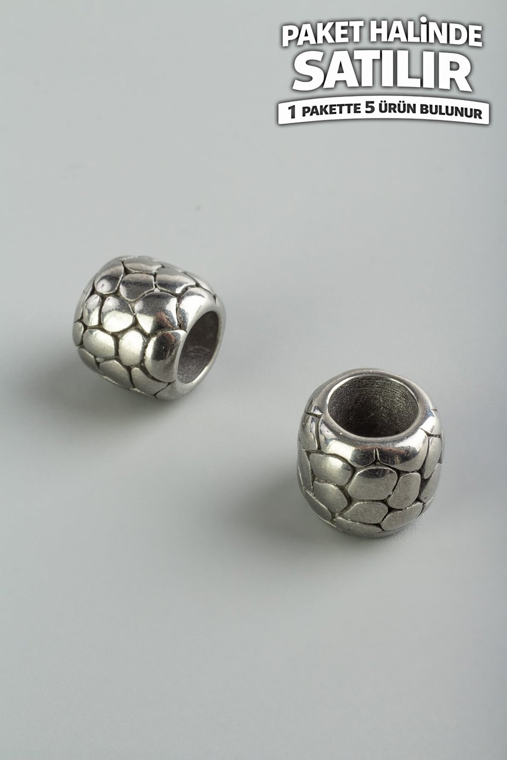 Çelik Ara Aparat Gümüş 11x12mm 5 PCS