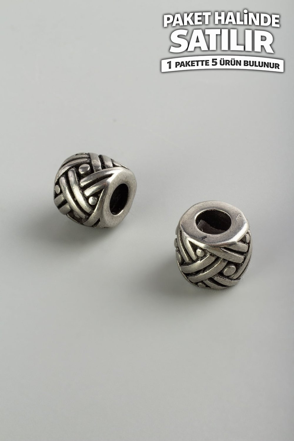 Çelik Ara Aparat Gümüş 12x12mm 5 PCS