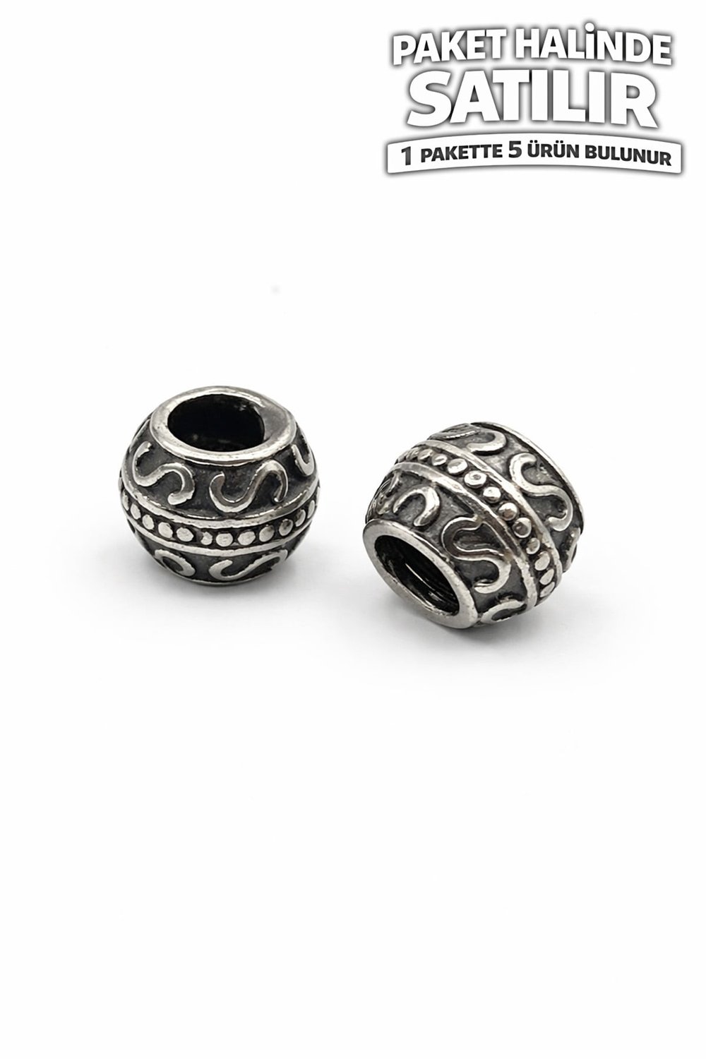 Çelik Ara Aparat Gümüş 8x10mm 5 PCS