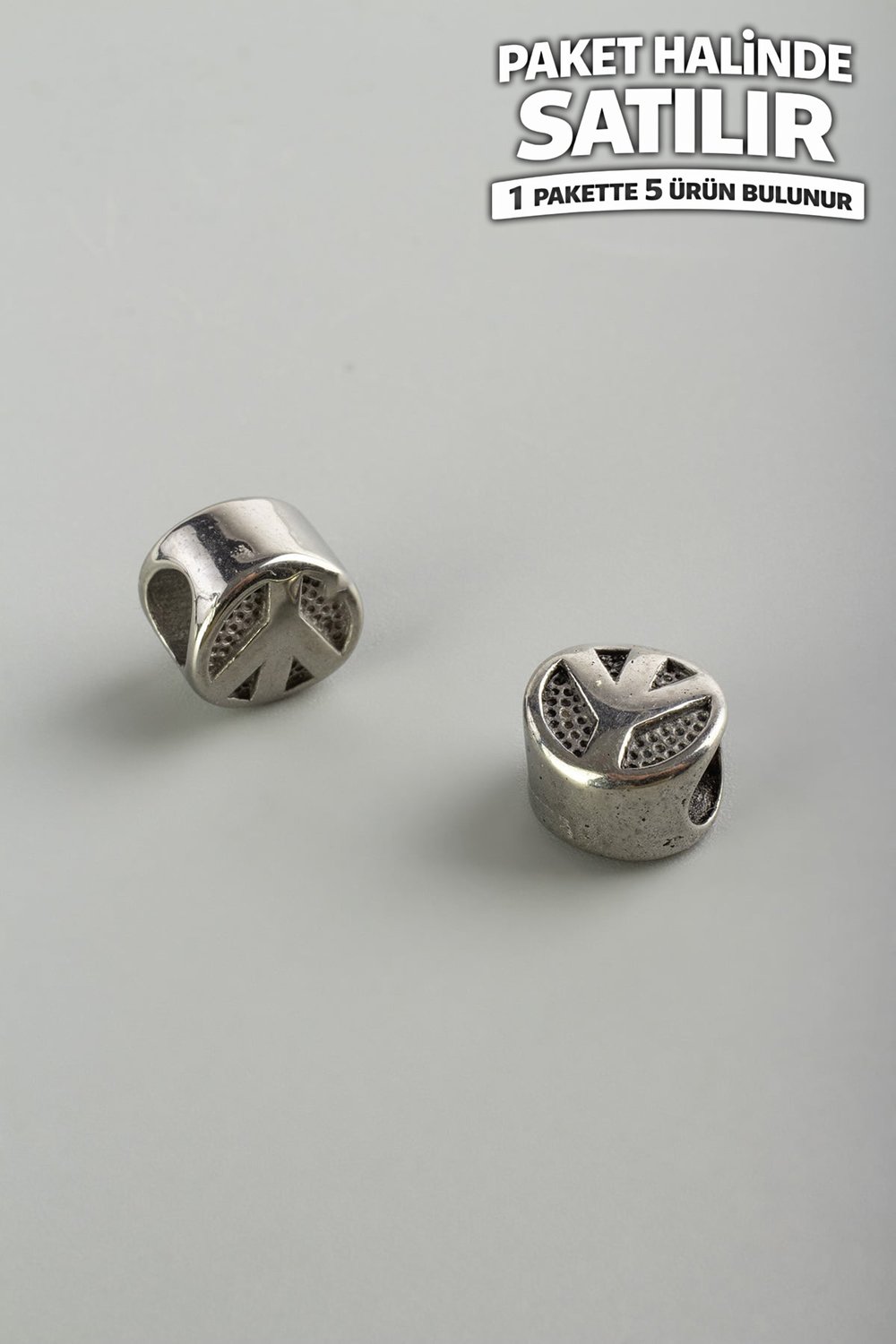 Çelik Ara Aparat Gümüş 8x10mm 5 PCS