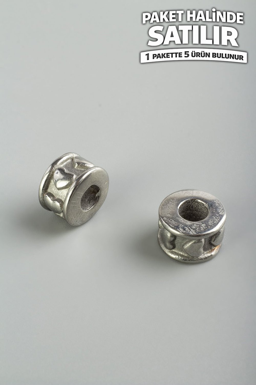 Çelik Ara Aparat Gümüş 8x11mm 5 PCS