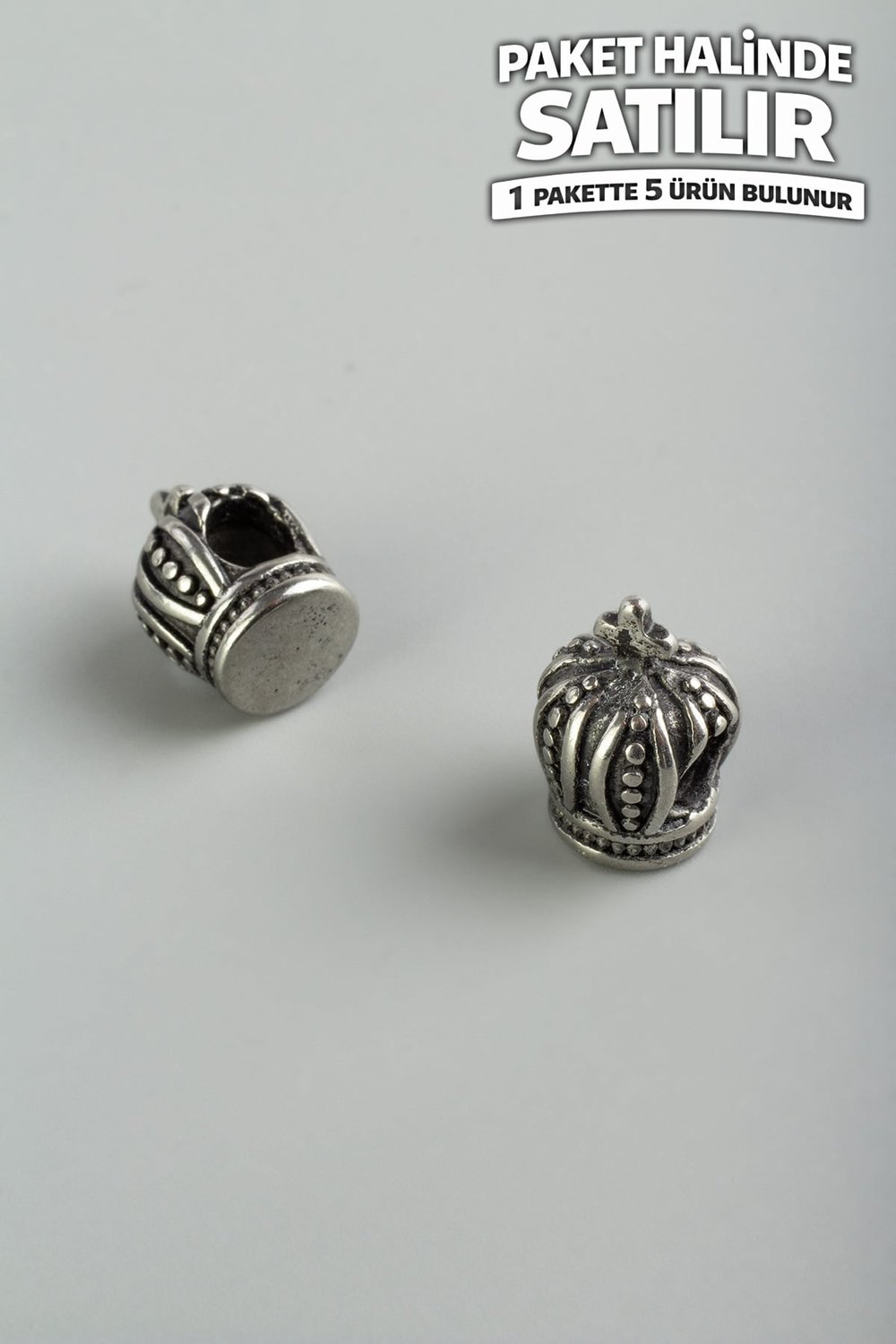 Çelik Ara Aparat Gümüş 8x14mm 5 PCS