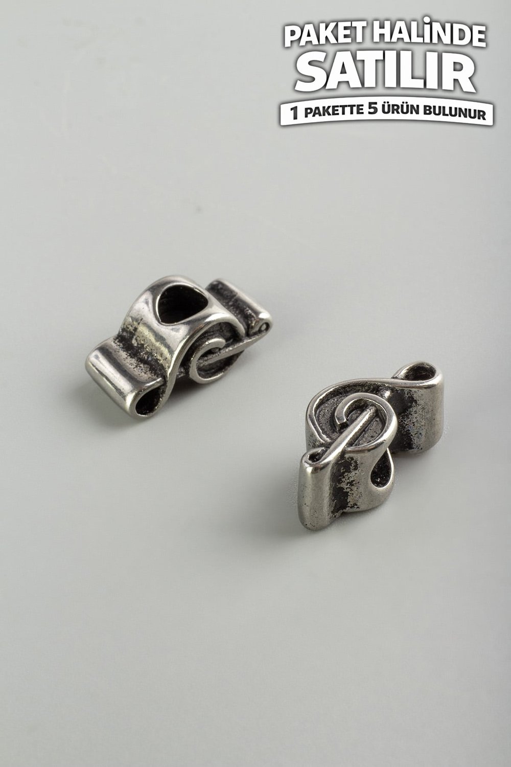 Çelik Ara Aparat Gümüş 8x17mm 5 PCS