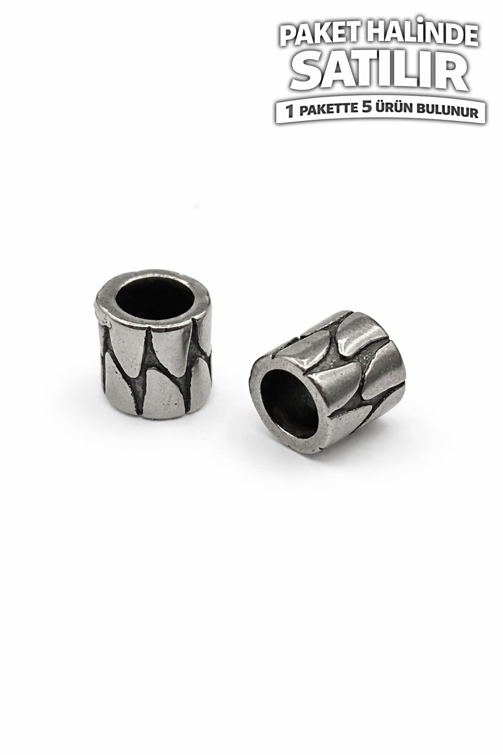 Çelik Ara Aparat Gümüş 9x10mm 5 PCS