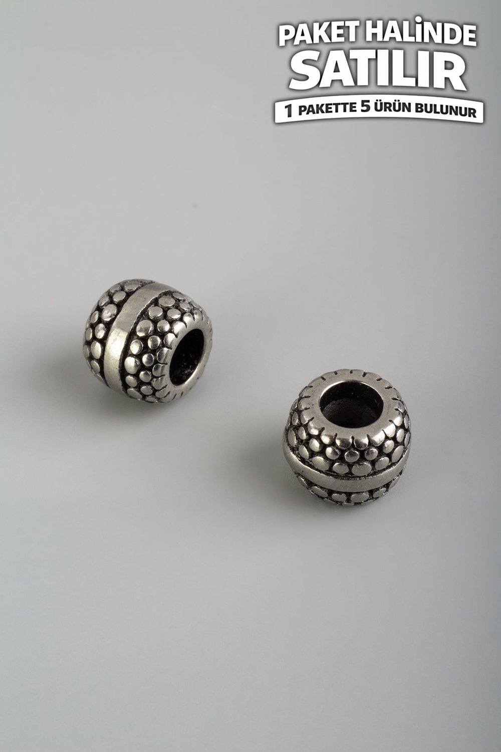 Çelik Ara Aparat Gümüş 9x11mm 5 PCS