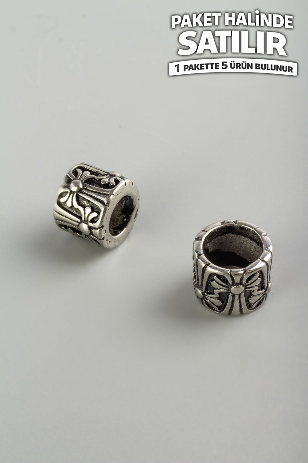 Çelik Ara Aparat Gümüş 9x11mm 5 PCS