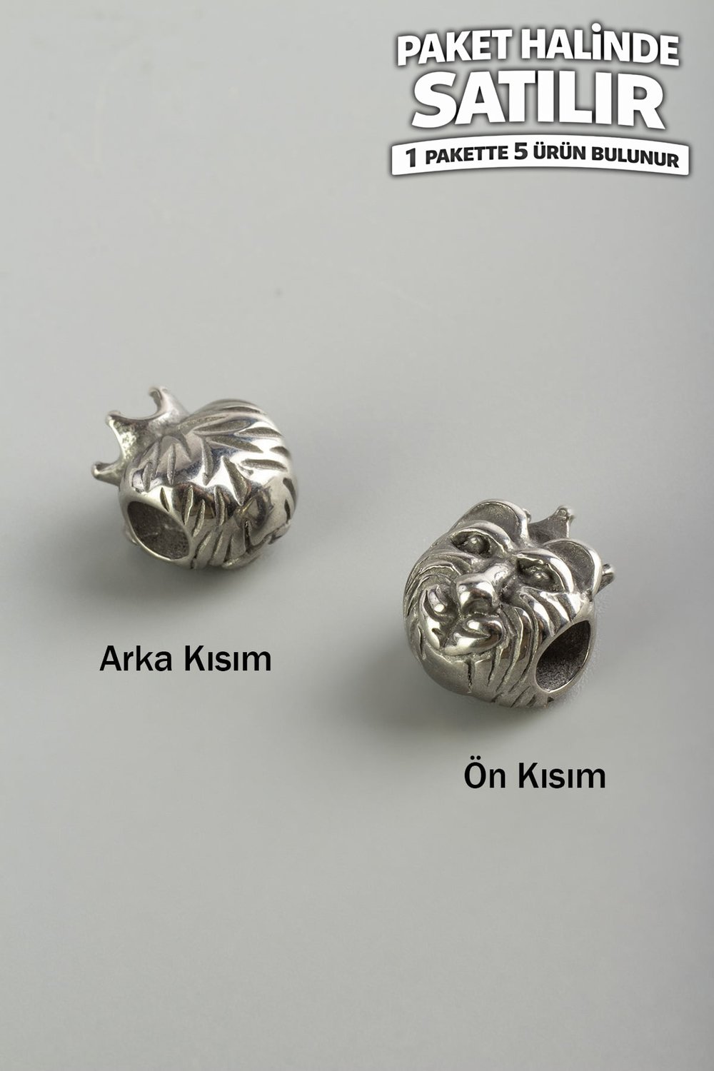 Çelik Ara Aparat Gümüş 9x11x13mm 5 PCS